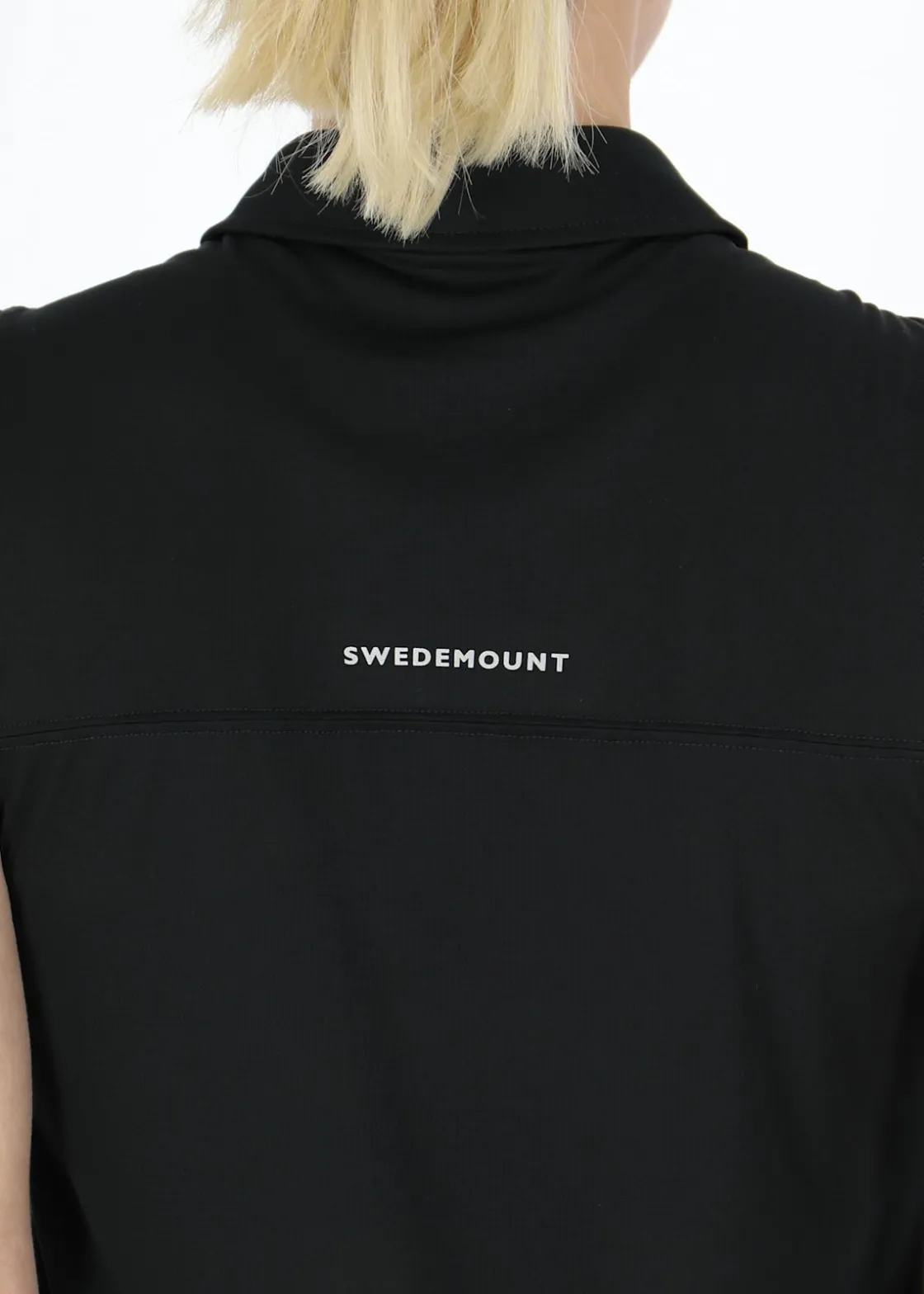 Sale Swedemount Ultra Light Sleeveless Piké W Black