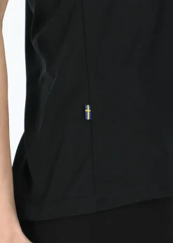 Sale Swedemount Ultra Light Sleeveless Piké W Black