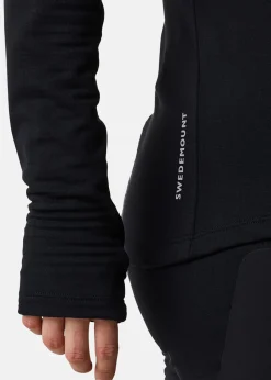 Clearance Swedemount Ultra Light Tech Midlayer Hood W Black