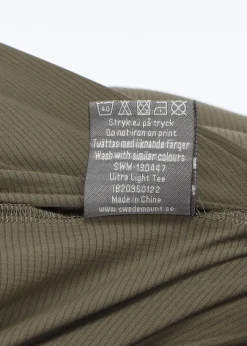 Outlet Swedemount Ultra Light Tee Olive