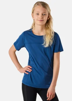 New Swedemount Ultra Light Tee Boy Denim Blue