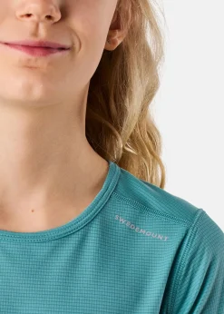 Outlet Swedemount Ultra Light Tee Girl Seaweed Green