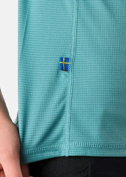 Outlet Swedemount Ultra Light Tee Girl Seaweed Green