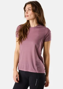 Discount Swedemount Ultra Light Tee W Dk. Mauve