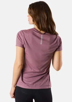 Discount Swedemount Ultra Light Tee W Dk. Mauve