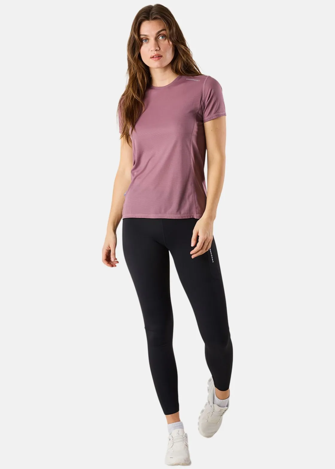 Discount Swedemount Ultra Light Tee W Dk. Mauve