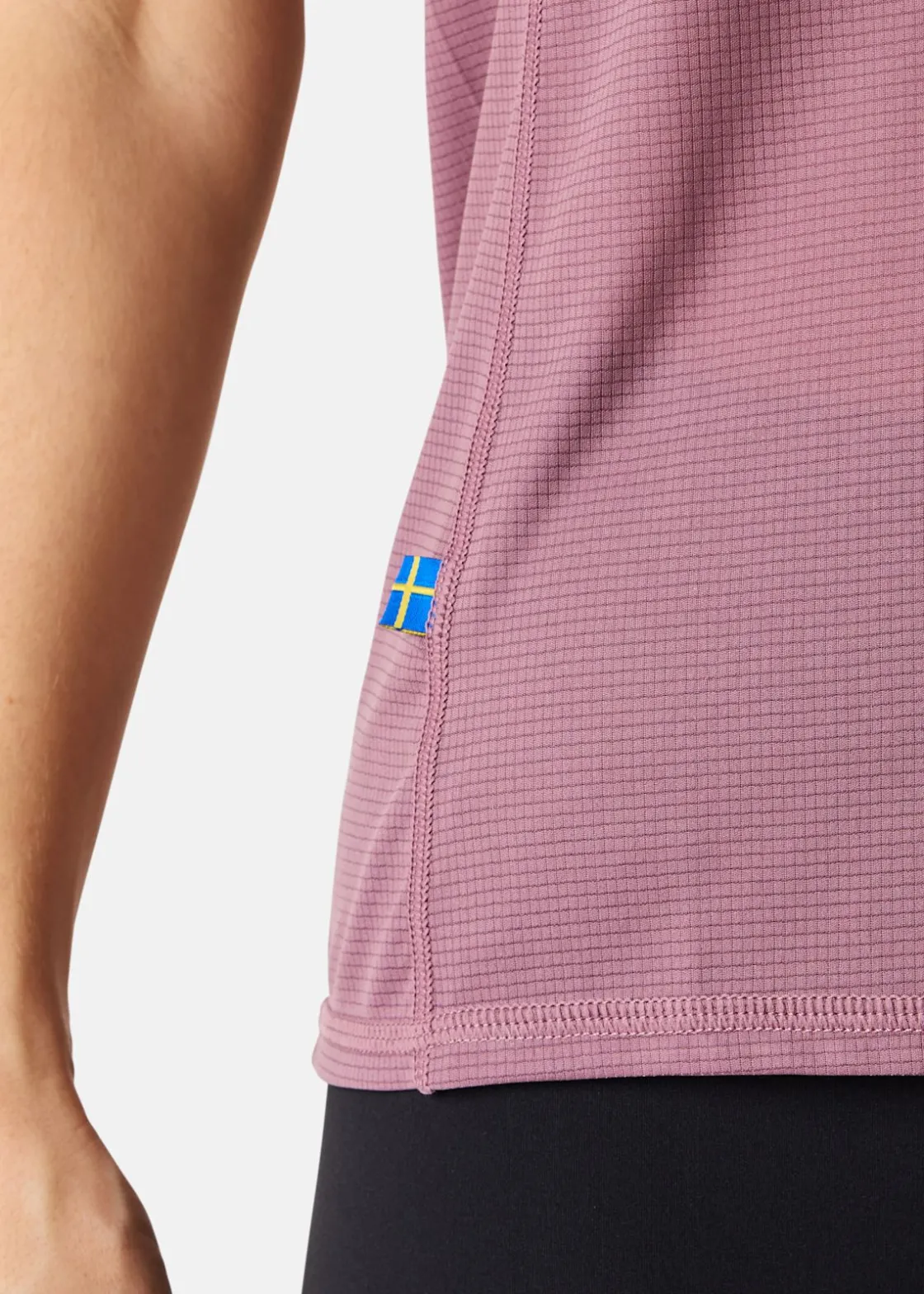 Discount Swedemount Ultra Light Tee W Dk. Mauve