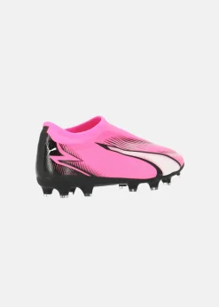 Sale Puma ULTRA MATCH LL FG/AG Jr Poison Pink-PUMA White-PUMA Black