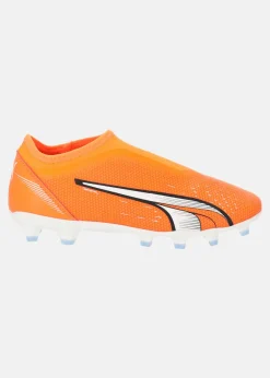 Best Puma ULTRA MATCH LL FG/AG Jr Ultra Orange-PUMA White-Blue Glimmer