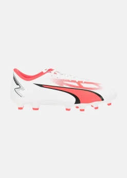 Hot Puma ULTRA PLAY FG/AG Jr PUMA White-PUMA Black-Fire Orchid
