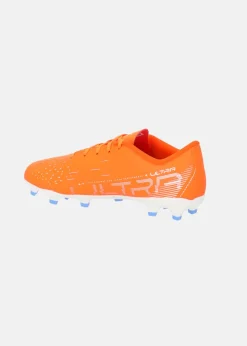 Clearance Puma ULTRA PLAY FG/AG Jr Ultra Orange-PUMA White-Blue Glimmer