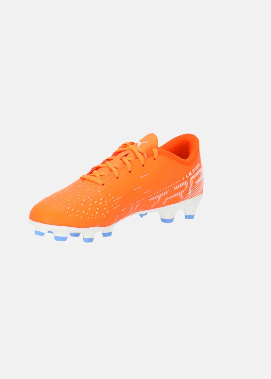 Clearance Puma ULTRA PLAY FG/AG Jr Ultra Orange-PUMA White-Blue Glimmer