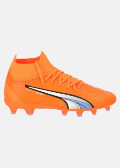 Online Puma ULTRA PRO FG/AG Jr Ultra Orange-PUMA White-Blue Glimmer