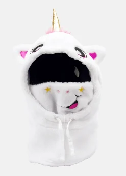 Hot Hoxy Heads UNICORN Balaclava WHITE