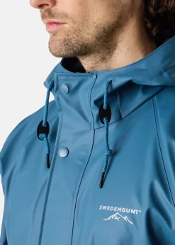 Best Swedemount Väderöarna Coat Denim Blue/Denim Blue