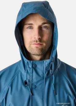 Best Swedemount Väderöarna Coat Denim Blue/Denim Blue