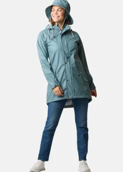 Swedemount Väderöarna Coat W Seaweed Green