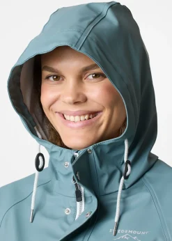 Swedemount Väderöarna Coat W Seaweed Green