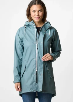 Swedemount Väderöarna Coat W Seaweed Green