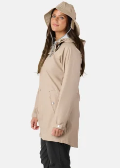 Hot Swedemount Väderöarna Coat W Beige