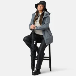 Outlet Swedemount Väderöarna Coat W Black Indalia