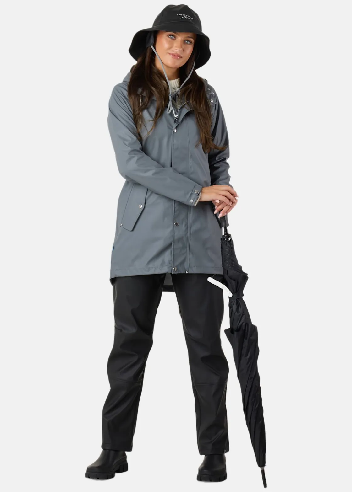 Discount Swedemount Väderöarna Coat W Grey