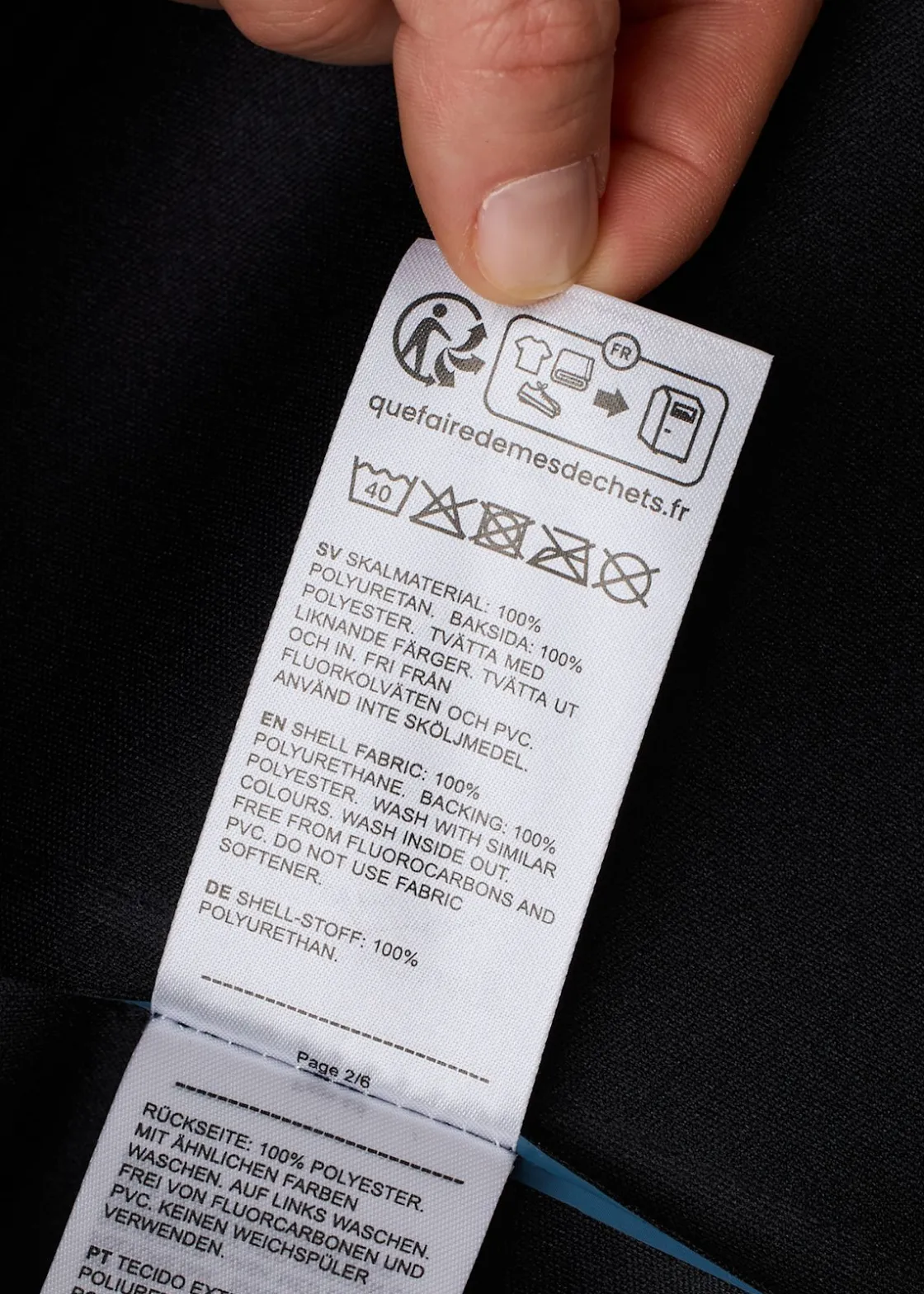 Hot Swedemount Väderöarna Long Coat W Denim Blue