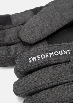 New Swedemount Vemdalen Glove W Charcoal Melange
