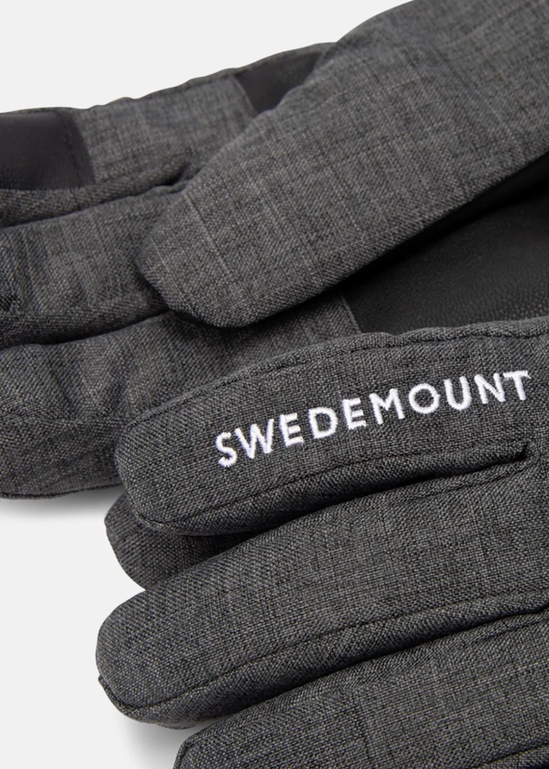 New Swedemount Vemdalen Glove W Charcoal Melange