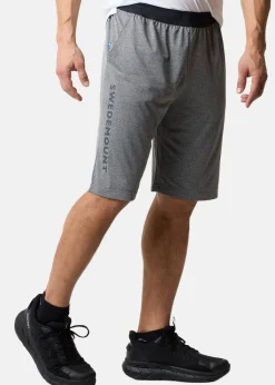 Outlet Swedemount Vertical Training Shorts Grey Melange
