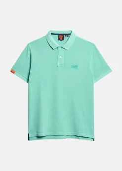 Best Superdry VINT DESTROY POLO Spearmint Light Green
