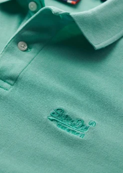 Best Superdry VINT DESTROY POLO Spearmint Light Green