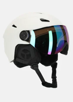 Discount Swedemount Visor Ski Helmet Off White