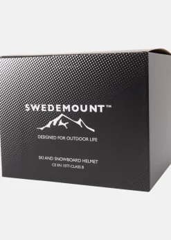 Sale Swedemount Visor Ski Helmet Black Graphic