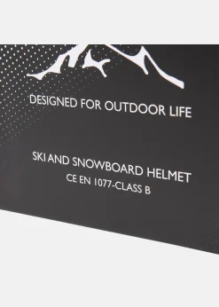 Sale Swedemount Visor Ski Helmet Black Graphic