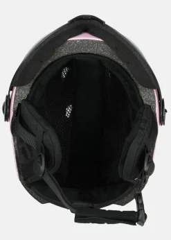 Outlet Swedemount Visor Ski Helmet JR Pink