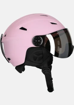Outlet Swedemount Visor Ski Helmet JR Pink