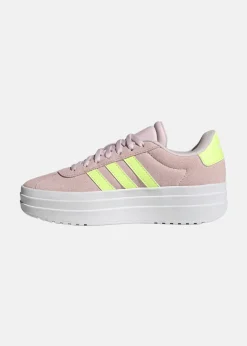 Online Adidas VL COURT BOLD J CLPINK/HIREYE/FTWWHT