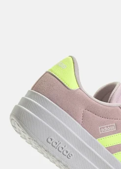 Online Adidas VL COURT BOLD J CLPINK/HIREYE/FTWWHT