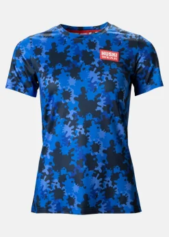 Sale Huski Wear W Active Top SS Azure Camo