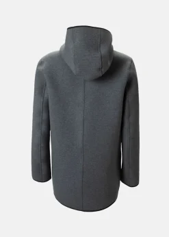 Outlet Huski Wear W ASL Reversible Cardigan Grey Melange