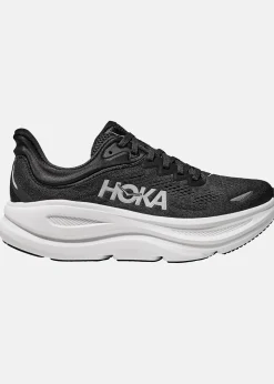 New Hoka W BONDI 9 WIDE BLACK / WHITE