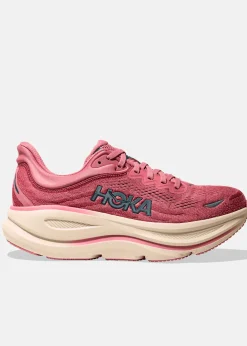Clearance Hoka W BONDI 9 WIDE LINGONBERRY / CRANBERRY