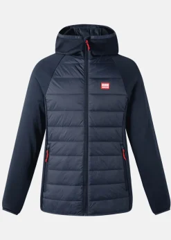 Huski Wear W Hybrid Liner Hood Jacket Navy Blue