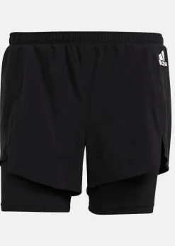 Discount Adidas W 2in1 SHO BLACK/WHITE