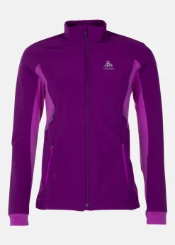 Discount Odlo W Jacket AEOLUS charisma - purple cactus flower