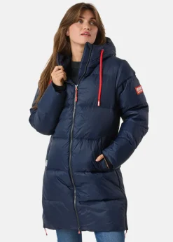 Outlet Huski Wear W LIGHT SHIELD PARKA Navy Blue