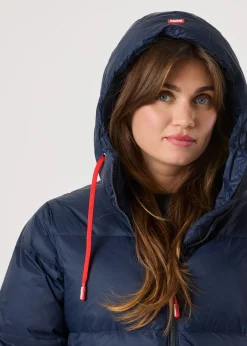 Outlet Huski Wear W LIGHT SHIELD PARKA Navy Blue