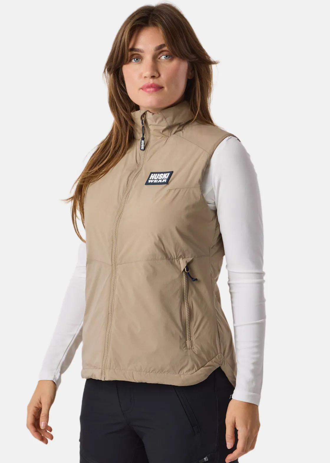 Clearance Huski Wear W LINER VEST Khaki