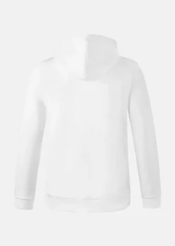 New Huski Wear W Logo Hoody Huski Snow White